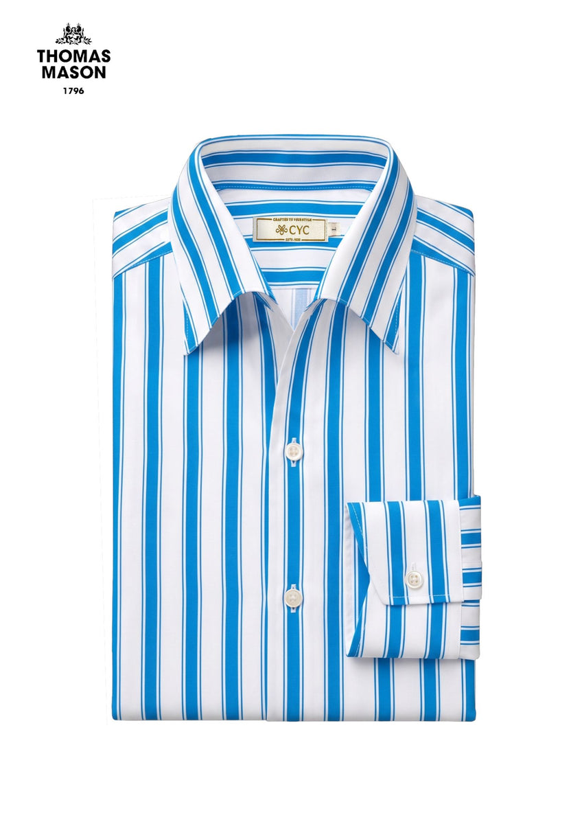 Poolside Striped B.D. OPC Long Sleeve Shirt