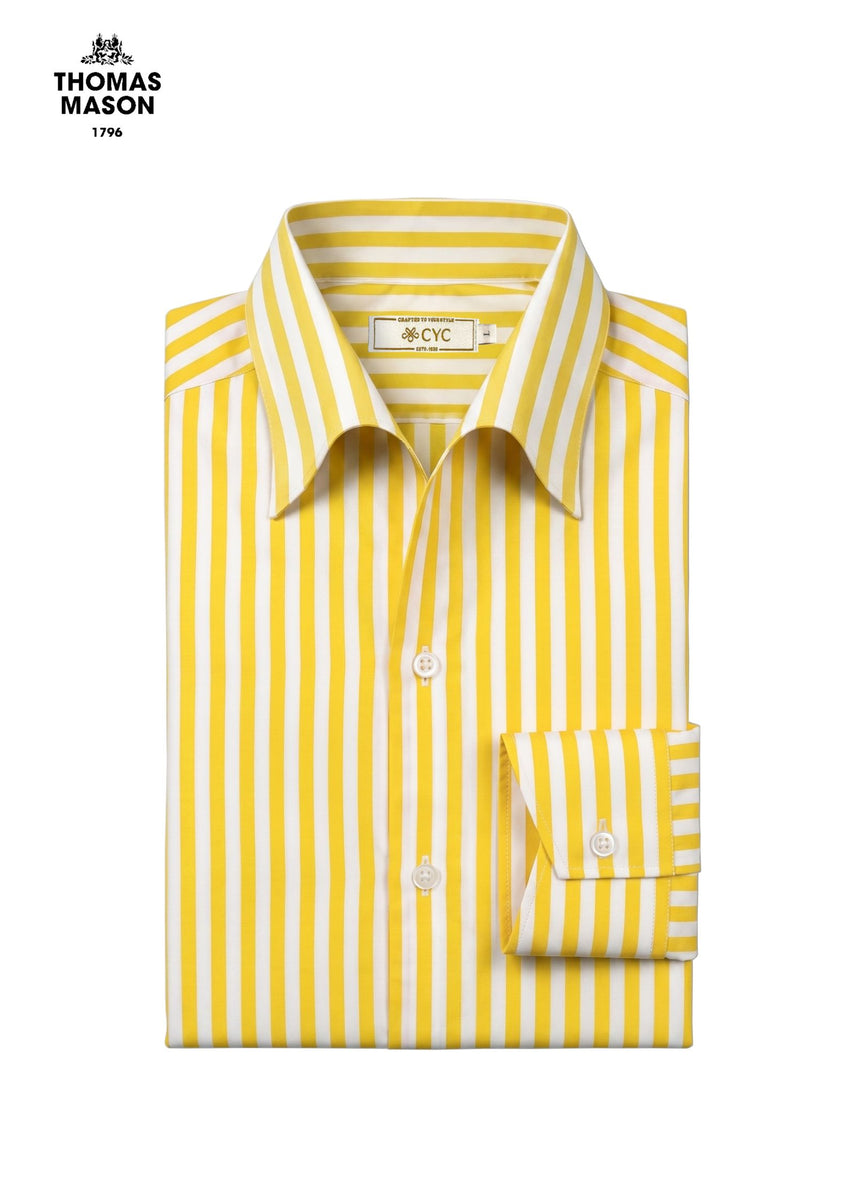 Zest Striped B.D. OPC Long Sleeve Shirt