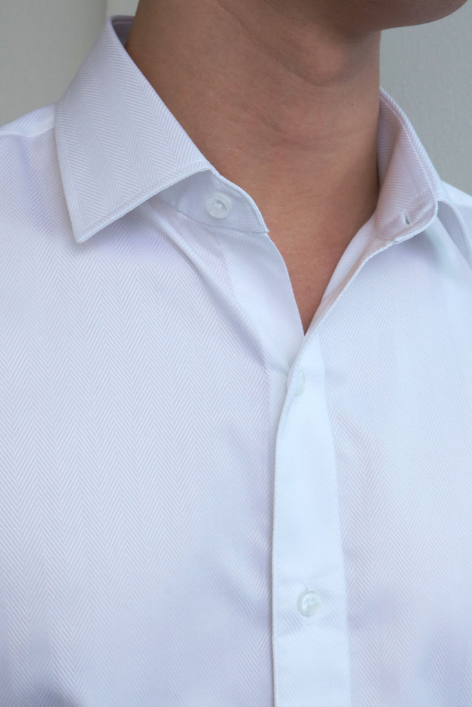 CYC-tailor-white-business-shirt-herringbone-collar