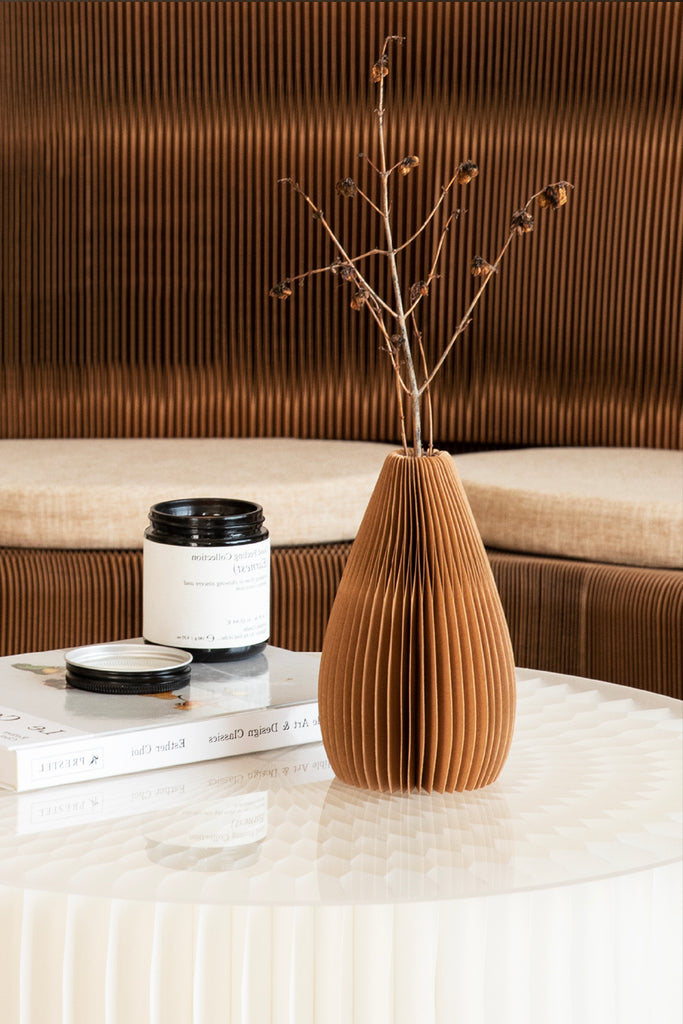 tear-drop-paper-vase-brown-home-by-cyc-singapore