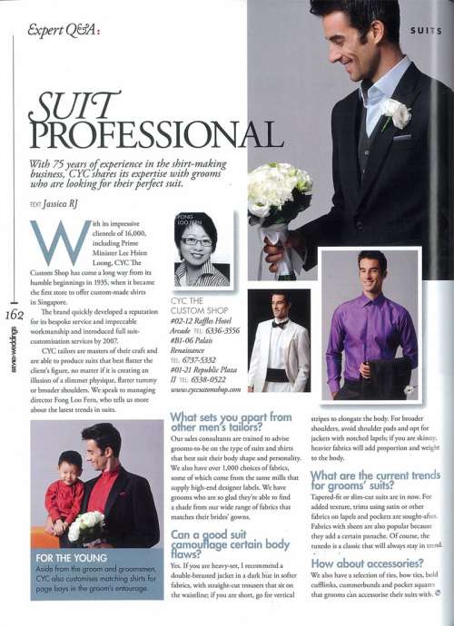 Style Weddings Magazine – Expert Q&A with CYC The Custom Shop