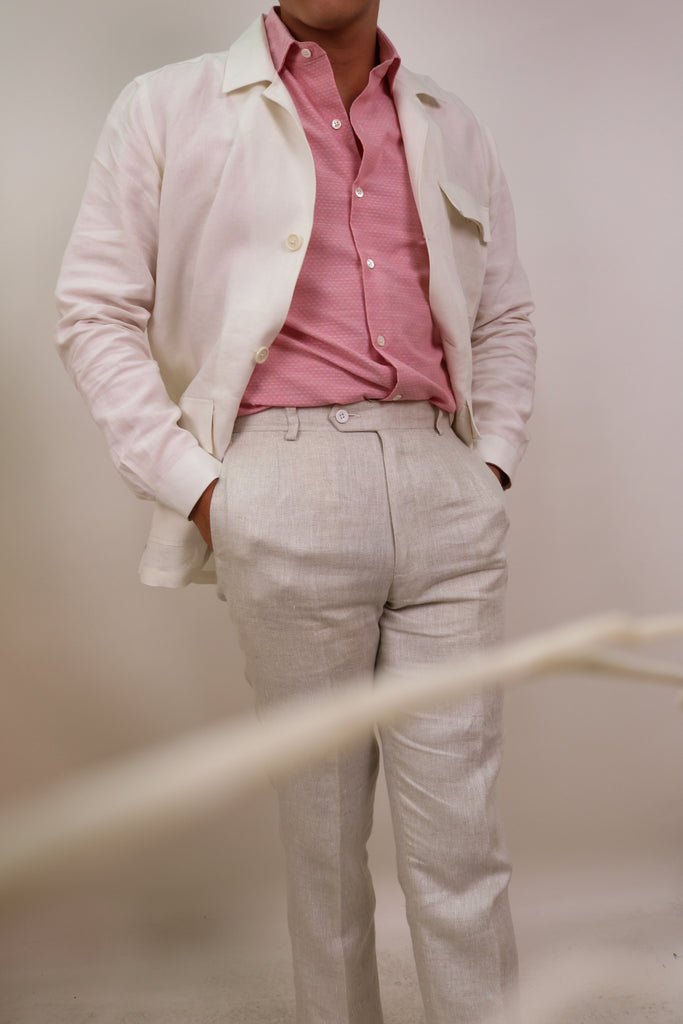 CYC Tailor Pink Shirt Styling