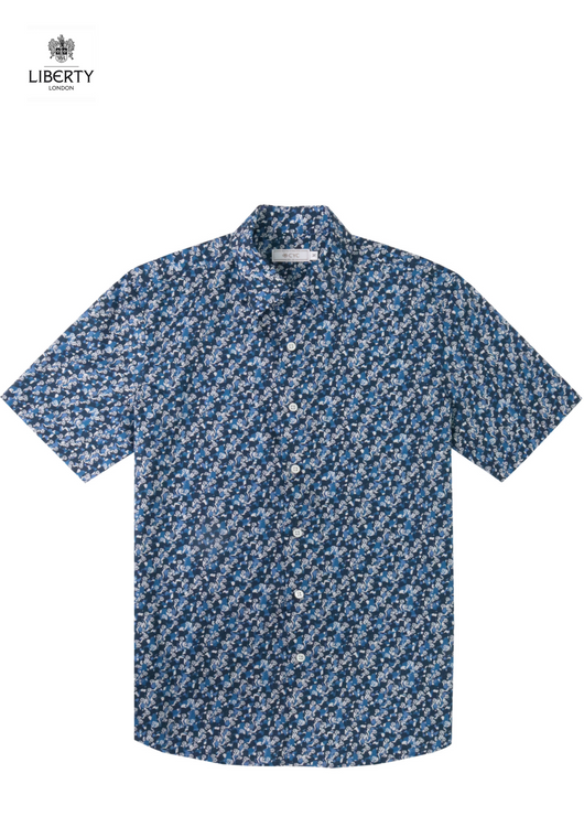 Mr. Hands Men's Printed Short Sleeve Shirt