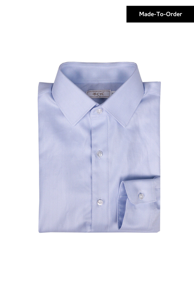 herringbone-blue-tailored-shirt-cyc-folded-copy