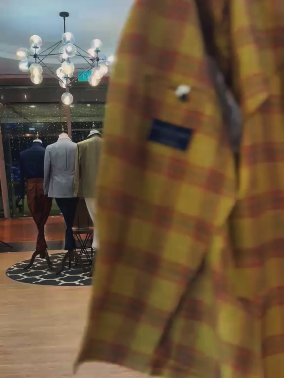 holland and sherry crystal springs jacket open weave