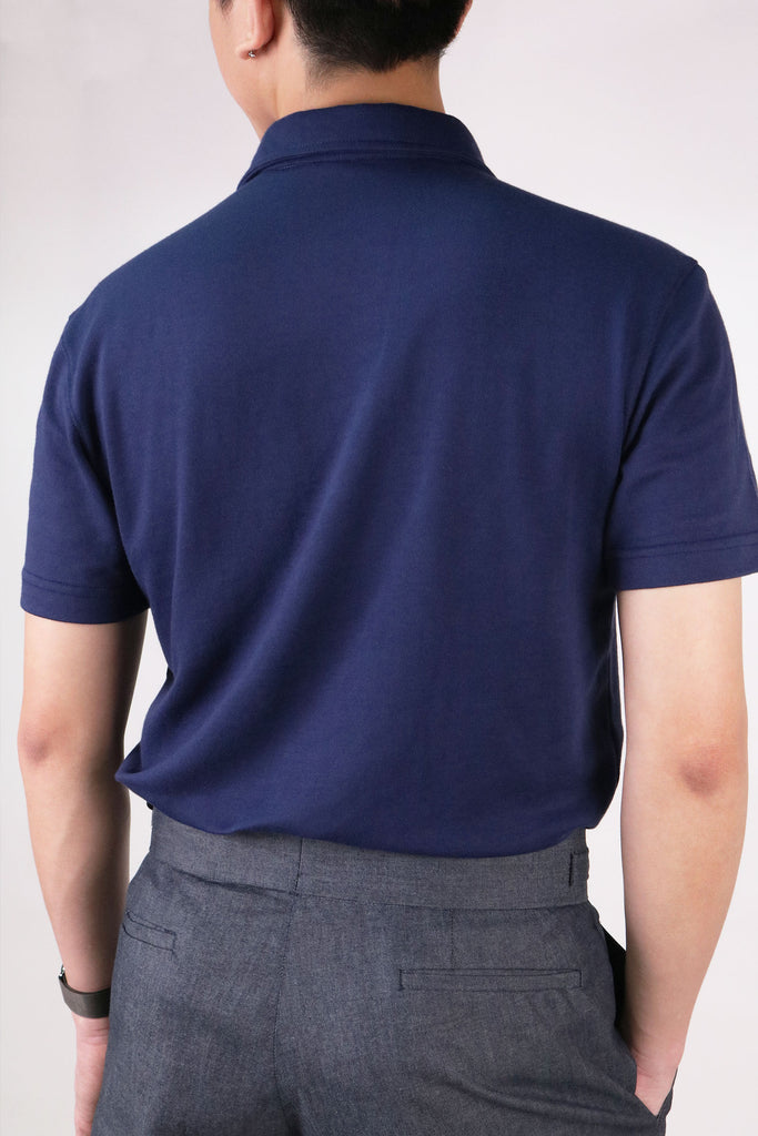 1935-by-CYC-smart-polo-in-navy-back-view