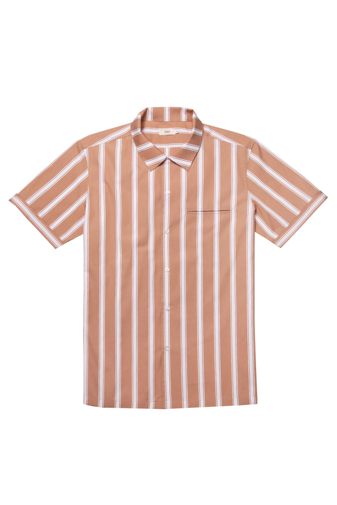 1935-by-cyc-milk-tea-brown-striped-short-sleeves-casual-shirt-flat