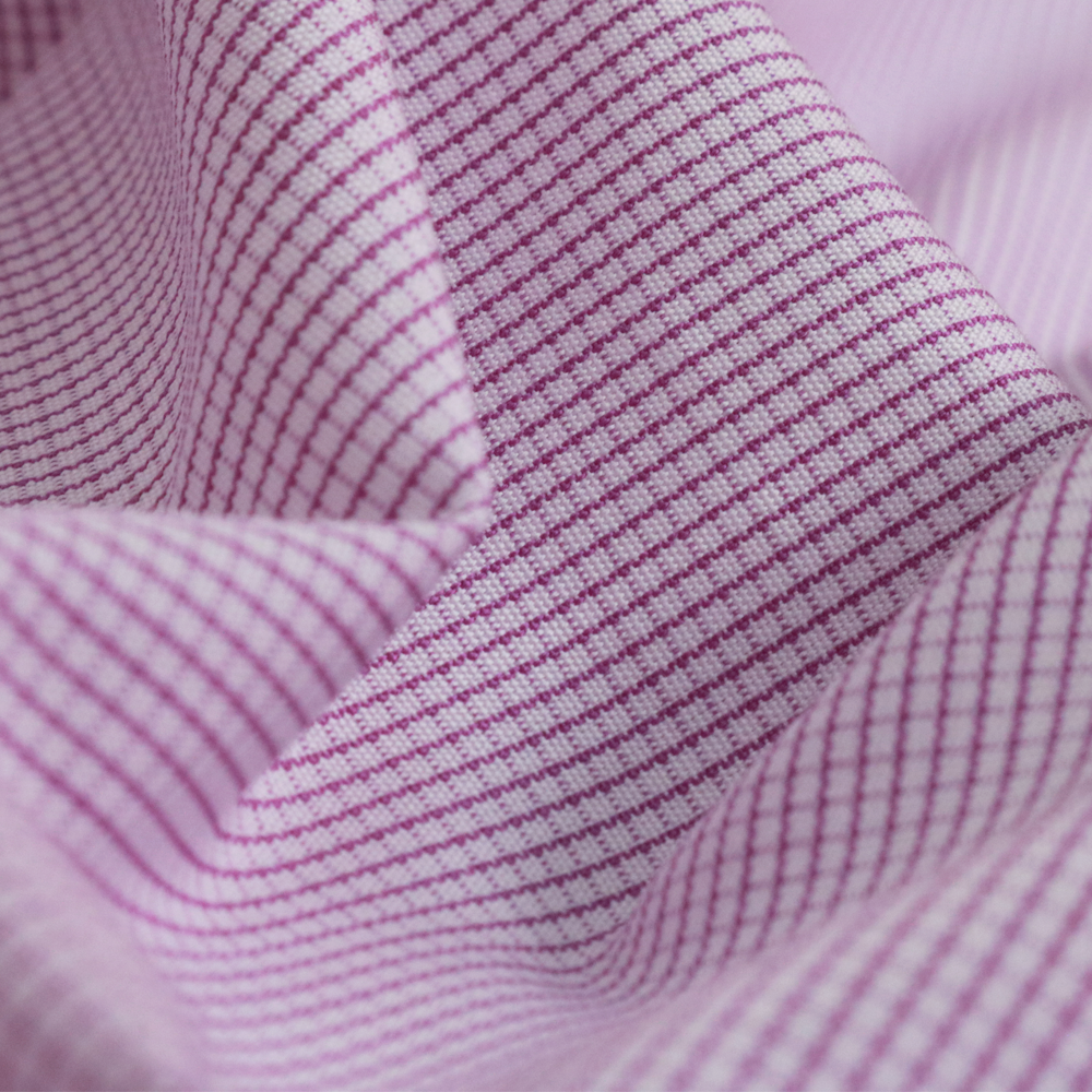 Albini-Mini-Purple-Checkered-Shirt-CYC-Fabric