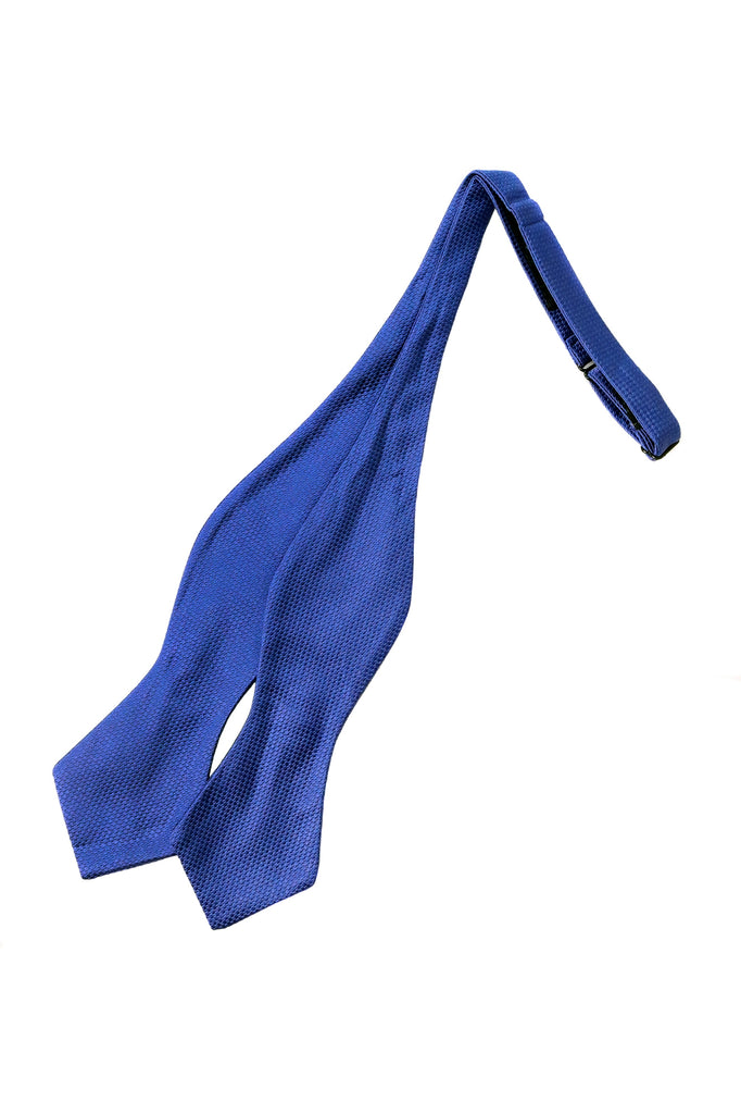 Blue-Textured-Bow-Tie