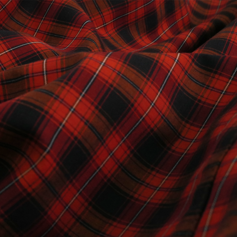 Getzner-Red-Plaid-Shirt-fabric