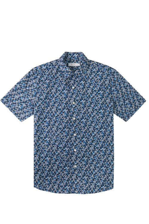 Mr. Hand Men's Printed Short Sleeve Shirt