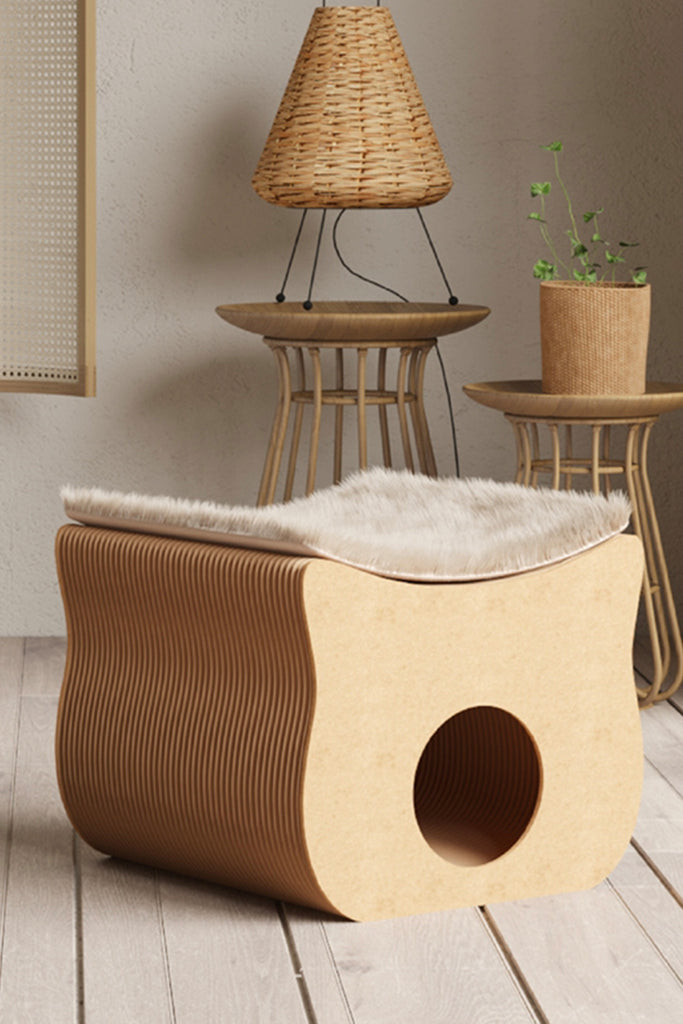 easy-to-store-paper-cat-bed-house-furniture-by-cyc-singapore